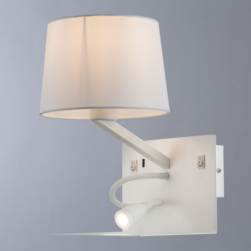 Бра Arte Lamp A1056AP-2WH белый