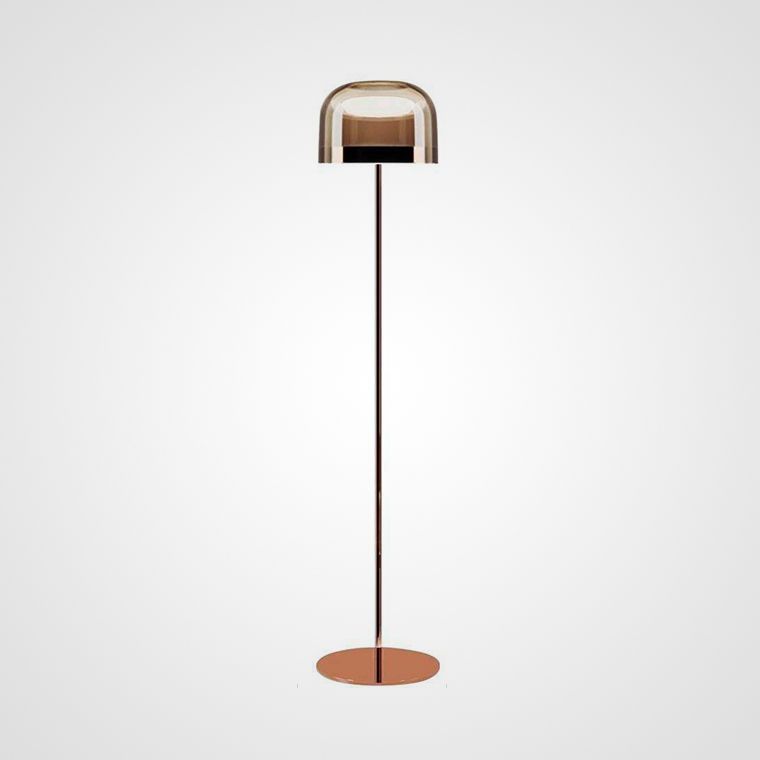 Торшер NOTEN L Золото 36,5*36,5*172 см, 1*LED*36W, ImperiumLoft NOTEN-FL01, Чёрный, Серый, Золотистый