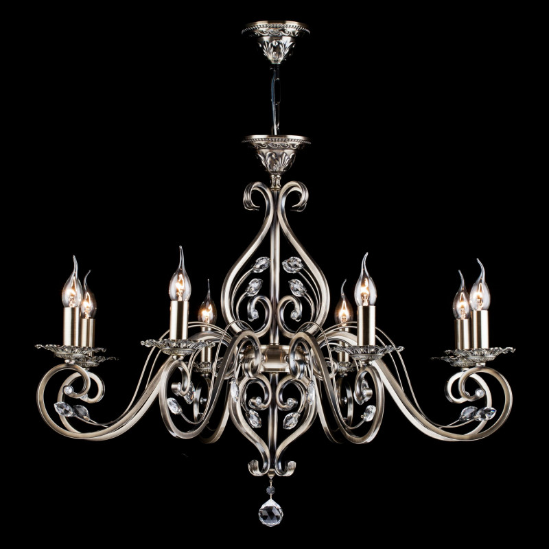 Люстра Maytoni  Leaves RC109-PL-08-R, диаметр 83 см, бронза