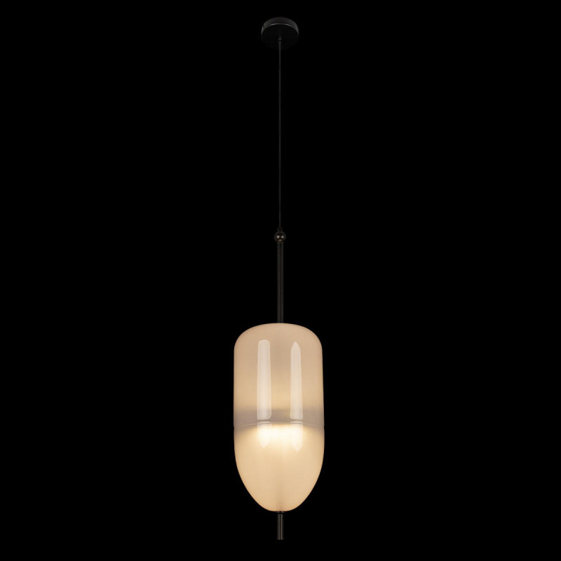 Подвесной светильник 20 см, 1*LED*16W 3000K черный Loft It Venice 10223/B White