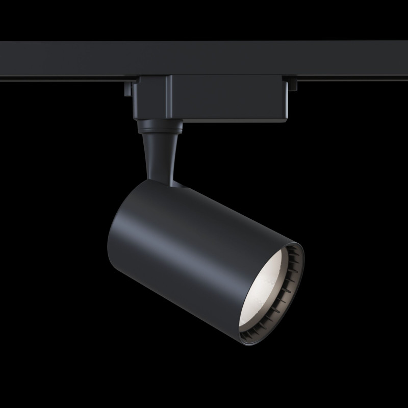 Трековый светильник Maytoni Track TR003-1-12W3K-B, черный, LED, 12W, 3000K, 800Lm