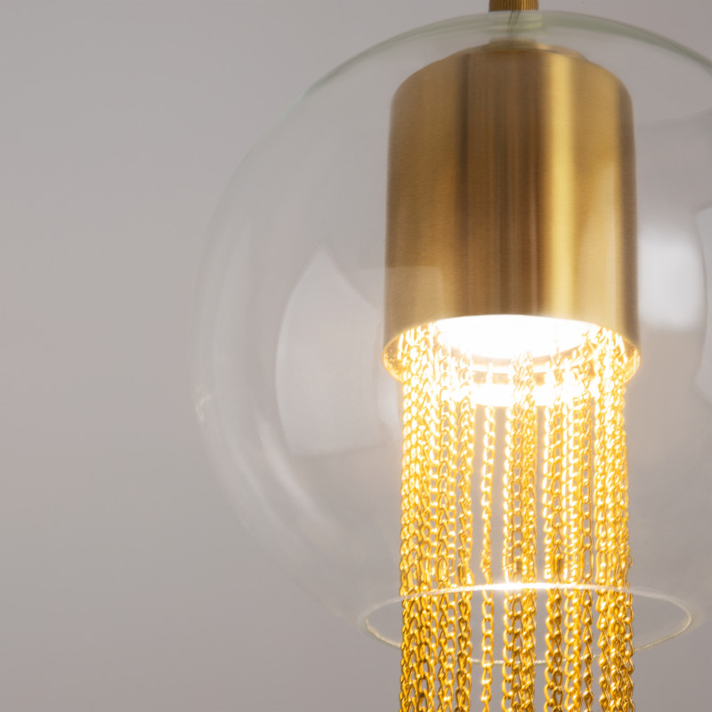 Светильник 20 см, Maytoni Flusso P095PL-01BZ, бронза