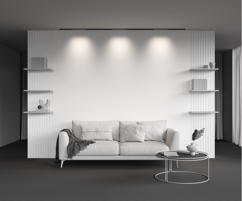 Трековый светильник 30*0,5*1,2 см, LED 5W 4000K Maytoni Technical Accessories for tracks Levity Basis TR190-1-5W4K-B черный