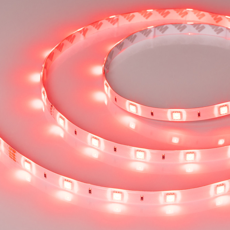 Лента герметичная RTW-SE-B30-10mm 24V RGB (7.2 W/m, IP65, 5060, 5m) (Arlight, 7.2 Вт/м, IP65) 021732(2). Цена указана за 5 метров. Продается кратно 5 метрам.
