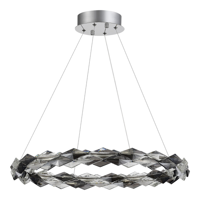 Люстра подвесная 60* см, LED*1*30W, 3000K, St Luce Diamanta SL6009.103.01, Золотистый