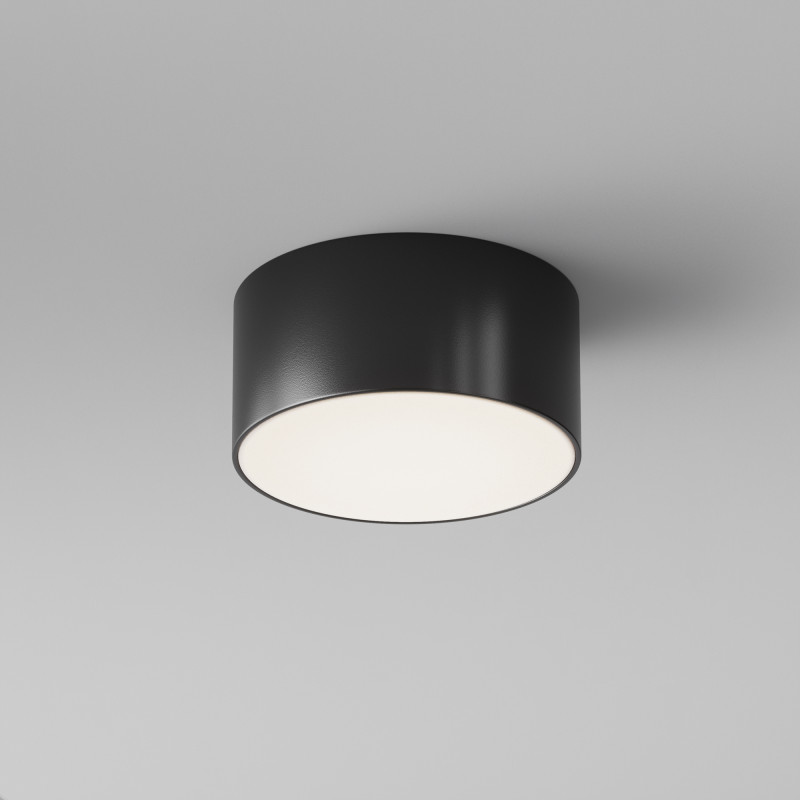 Светильник 12 см, LED 15W, 4000К, Черный Maytoni Zon IP O430CL-L15B4K