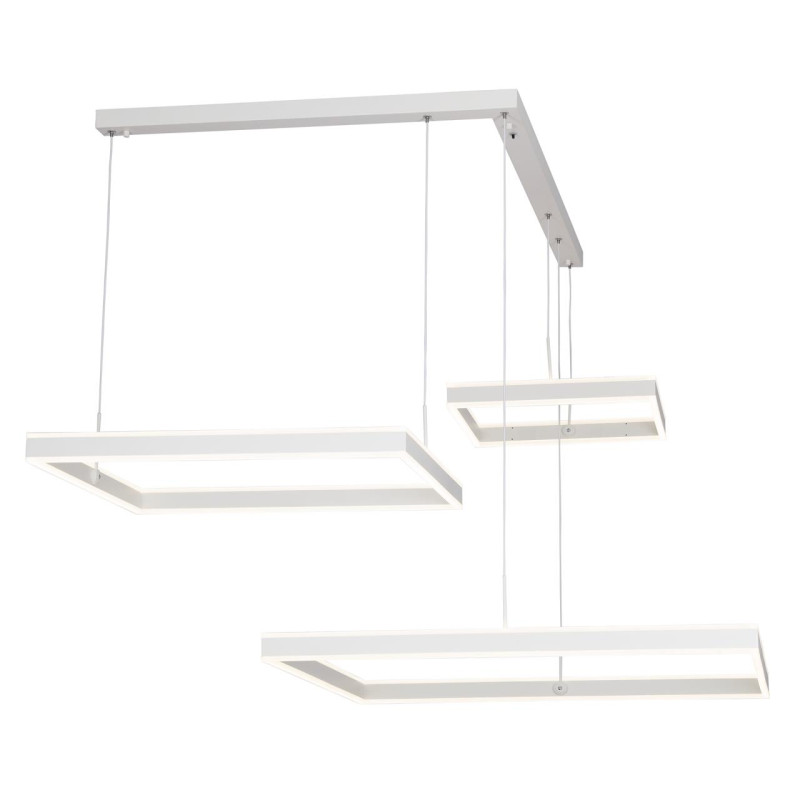 Люстра 127 см, 190W, 3000-5500K Citilux CL719K310 Дуэт Белый