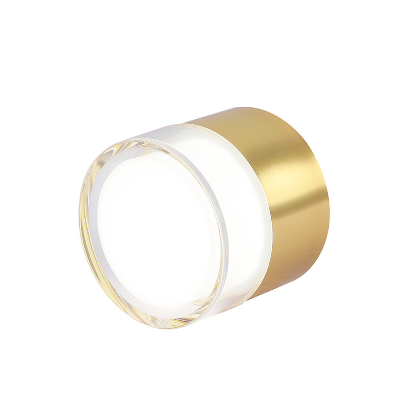 Светильник 8*6,5 см, LED*9W 4000K золото Crystal Lux CLT 139C80 GO 4000K
