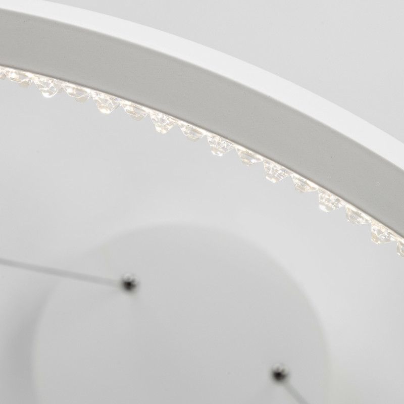 Светильник 80*80*20-110 см, *LED*120W, 3000-6500КK, LED4U L8443-800 WH, Белый