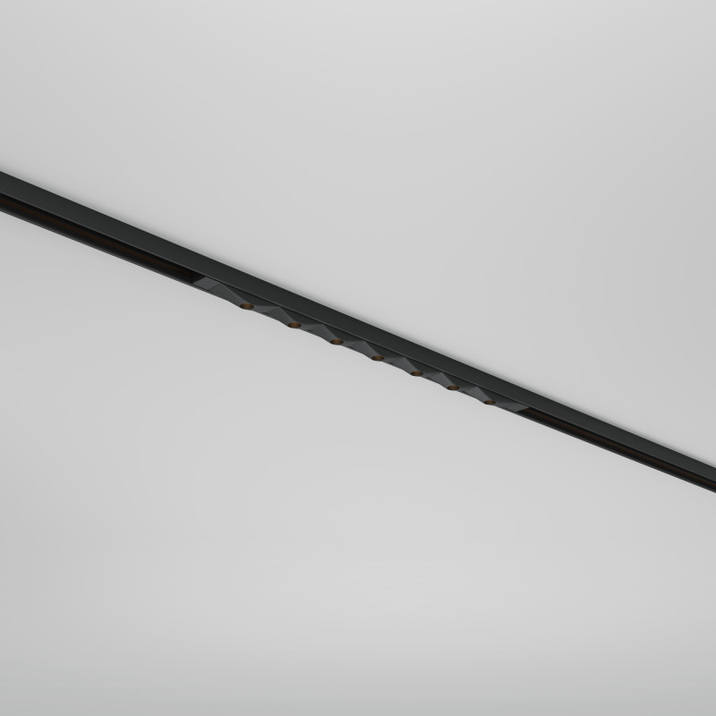 Светильник на шине 32*1,4*4539,2 см, LED, 12W, 3000-6000К, Maytoni Technical Spiky TR175-1-12WTW-M-B черный