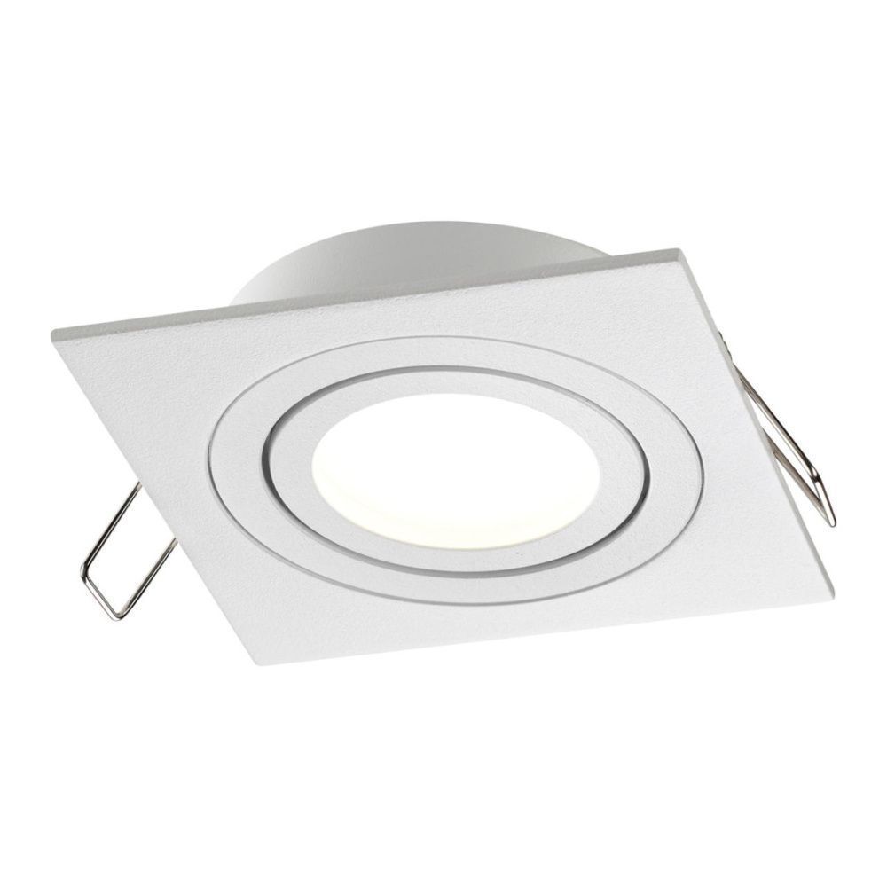 Светильник встраиваемый поворотный 9 см, Novotech Morus 371019, белый