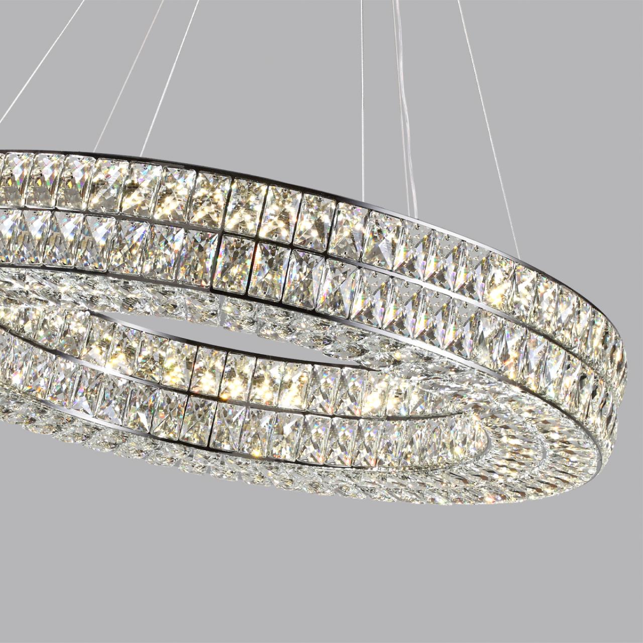 Люстра 60*80*120 см, 1 LED*85W, 4000 К, Odeon Light Panta, хром 4927/85L