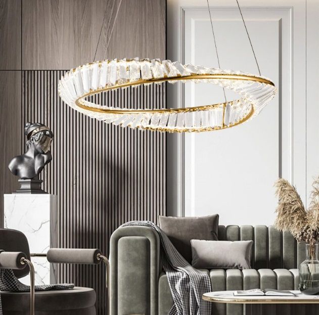 Светильник подвесной светодиодный ElegantLight DZN-8185 БРОНЗА  D400/H1200/1/LED/25W/4000K DOMO 24-07
