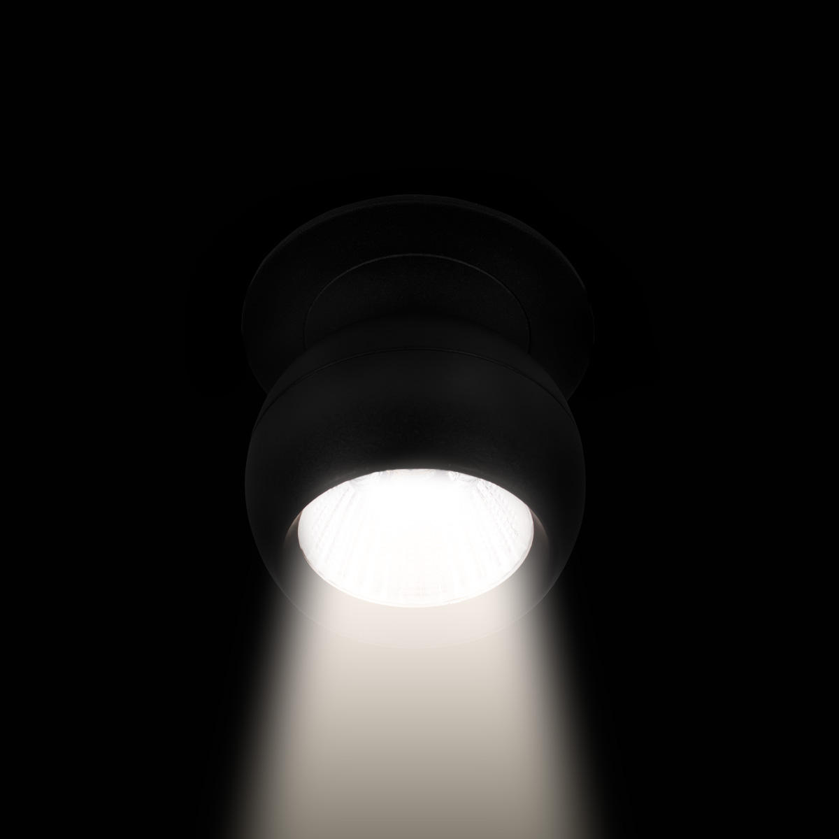 Встраиваемый светильник 6,5*7,5 см, 1*LED*7W 4000K LOFT IT Dot 10332 Black черный