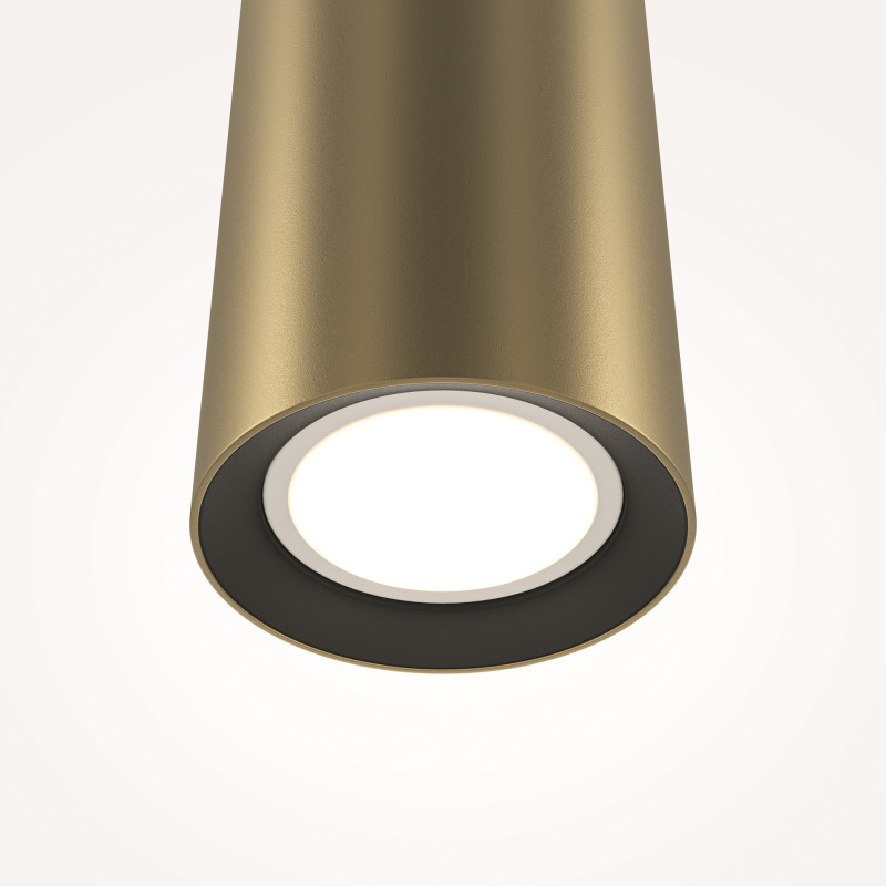 Подвесной светильник  6*0*40 см, GU10 1 6W, К, Золото Maytoni Pro Focus MOD161PL-01G1