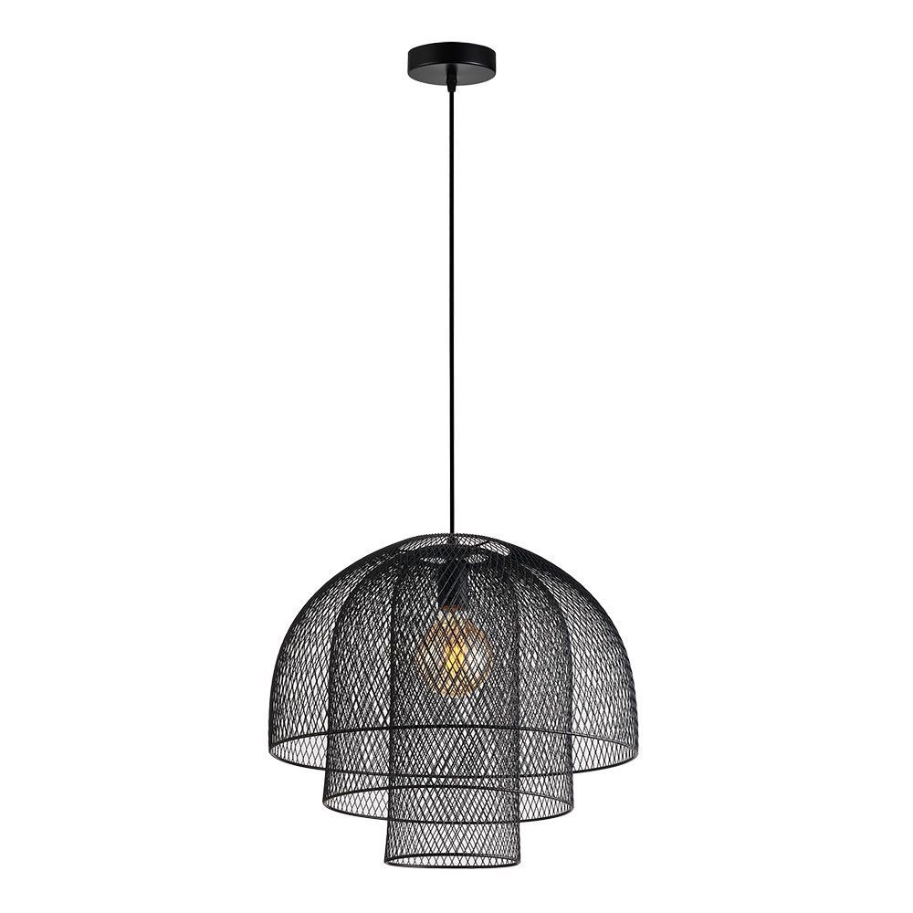 Подвесной светильник 44*44*39-164 см, 1*E27*40W, Arte Lamp Castello A7064SP-1BK, Черный