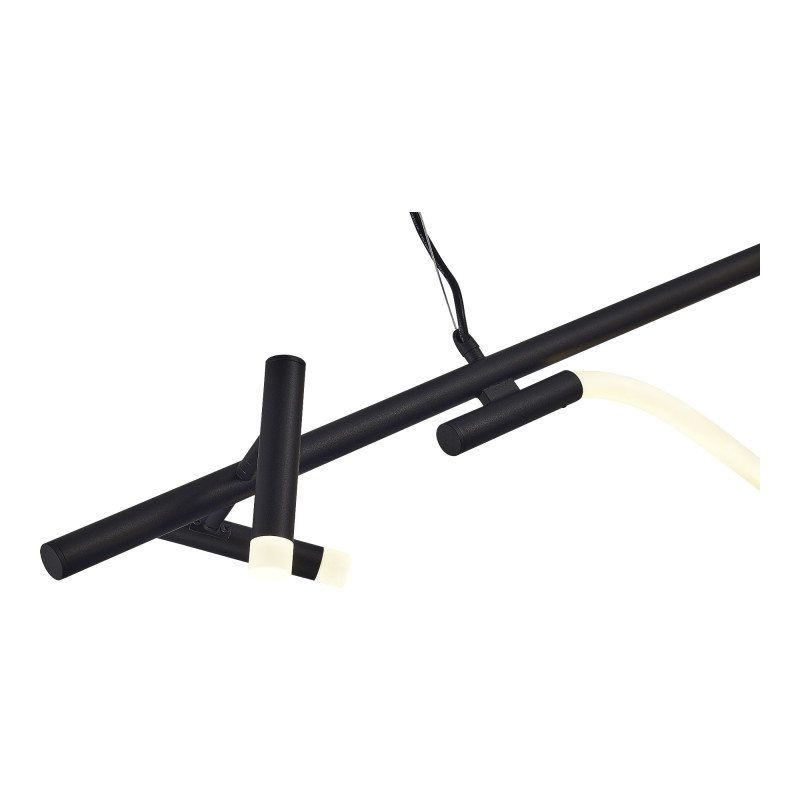 Светильник 120 см, 17W, 4000K, ST Luce Marlow SL6118.403.03, черный