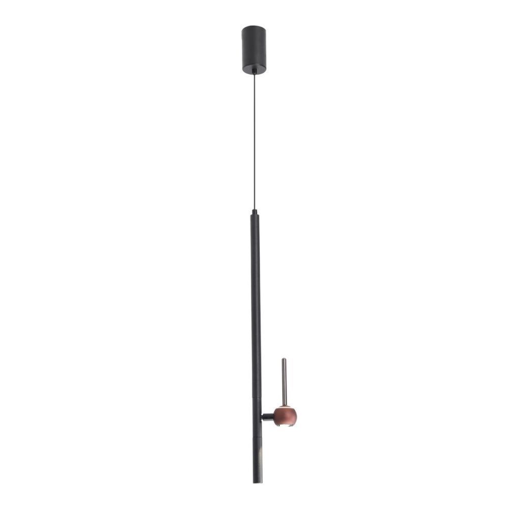 Подвесной светильник 14 см, 10W, 4000K, Lussole LSP-7533, черный