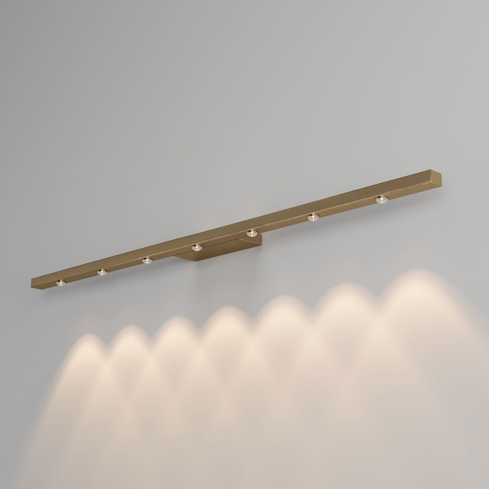 Светильник настенный светодиодный Artline латунь 40162/LED Elektrostandard  4690389217708, a071273
