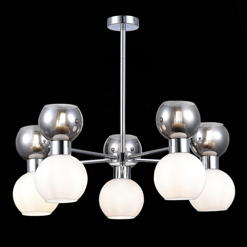 Люстра 73 см EVOLUCE  THONET SLE1138-102-10  хром