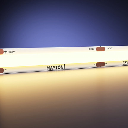 COB светодиодная лента Ultra 24В - 8Вт/м 2700К 5м IP20 201070 Maytoni  Led Strip, цена за метр, отгружается по  5 м