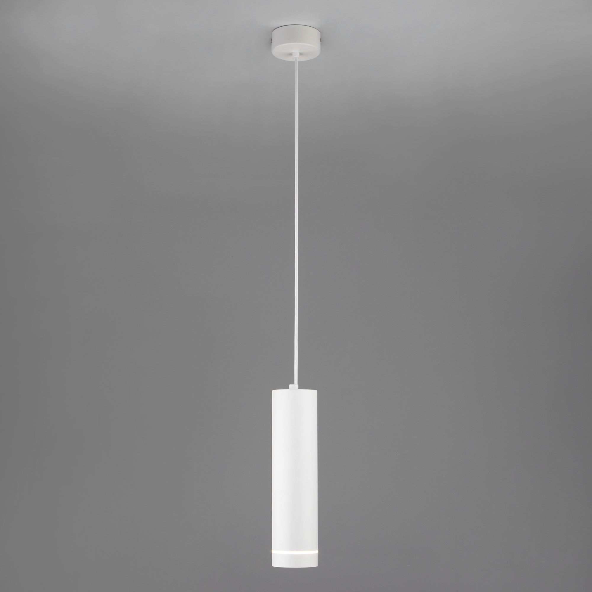 Подвесной светильник LED 12W, 3000 К, 9*9*30 см, белый, Elektrostandard Topper DLR023