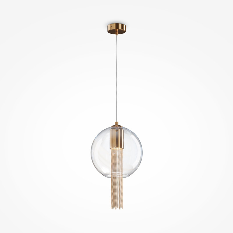 Светильник 25 см, Maytoni Flusso P095PL-01BZ1, бронза