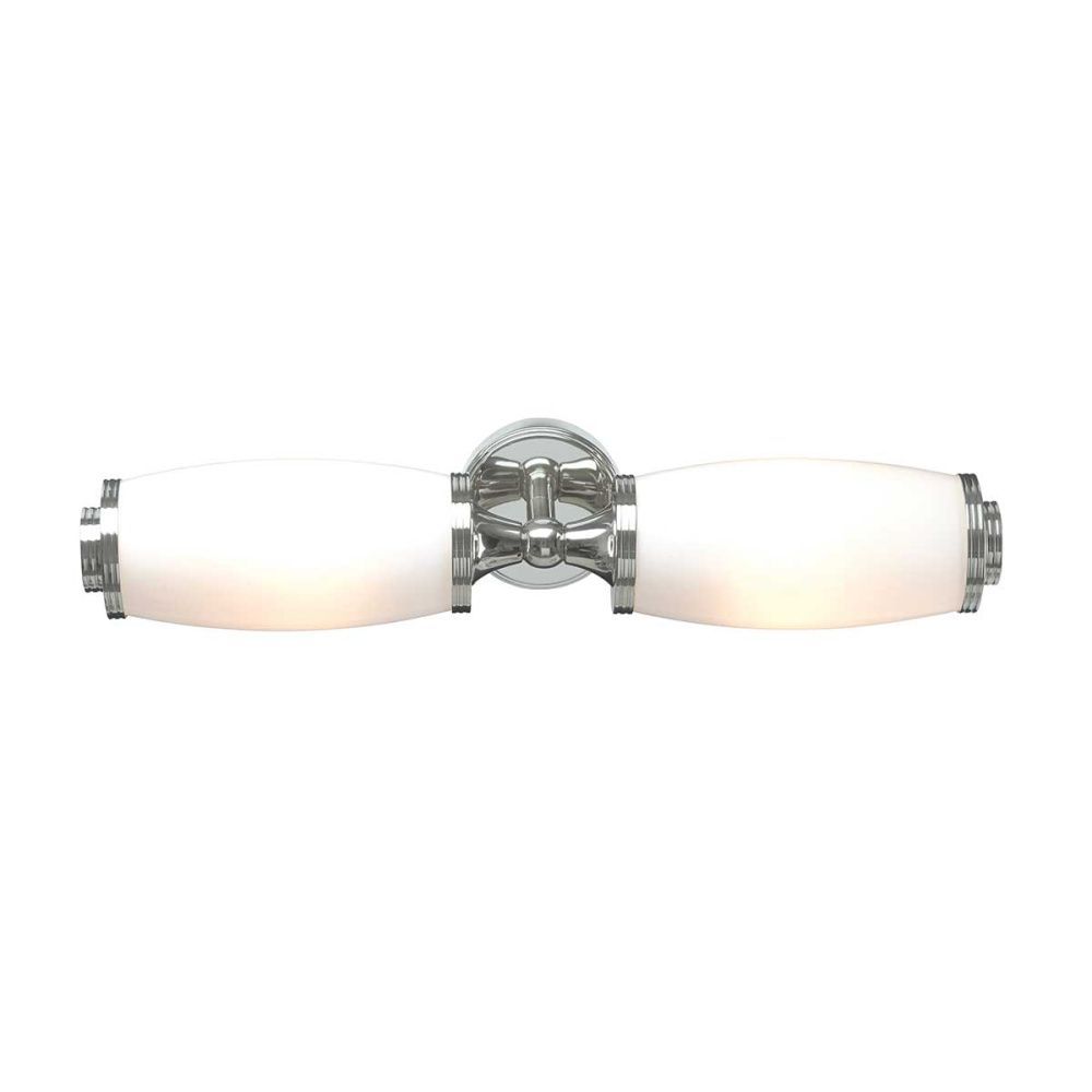 Бра для ванных комнат 13*47*10 см, G9*40W, Natural Concepts Elstead Lighting Eliot AG2-POL-NICKEL, цинк