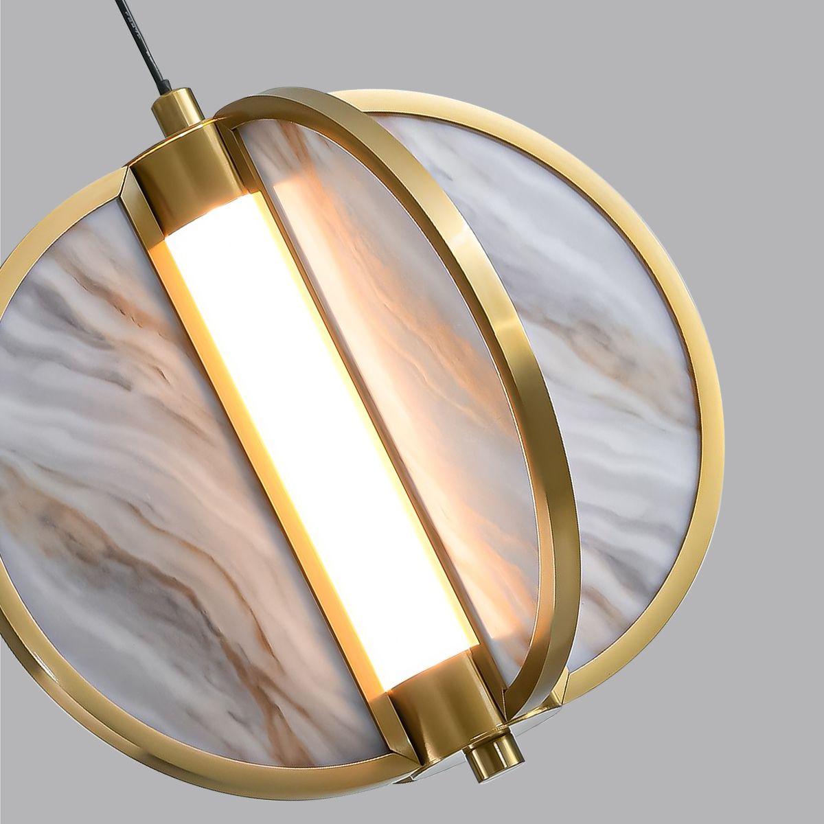Подвесной светильник 1*LED*12W, 3000К, 947lm Odeon Light Toscana 5448/12L, бронзовый