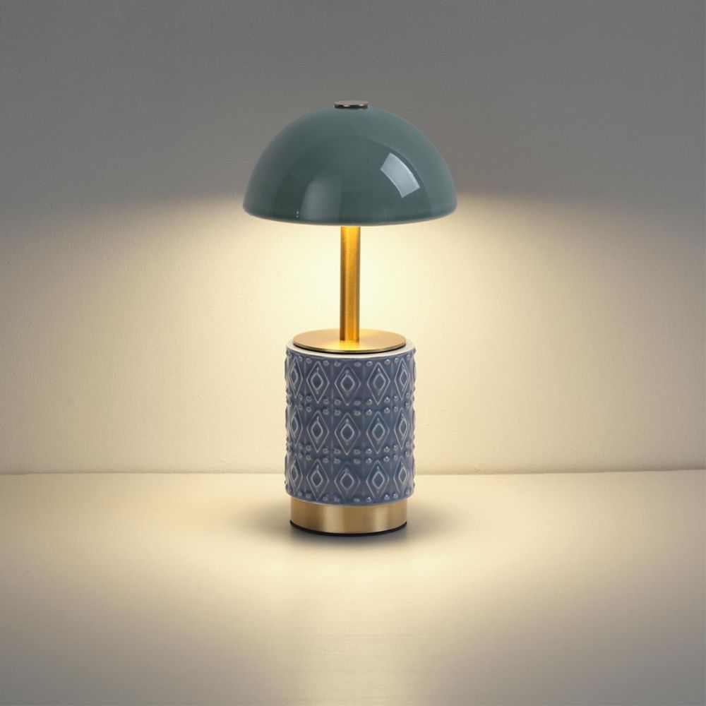 Настольная лампа 24 см, 3W, 3000K, Odeon Light 5452/3TL, бронза