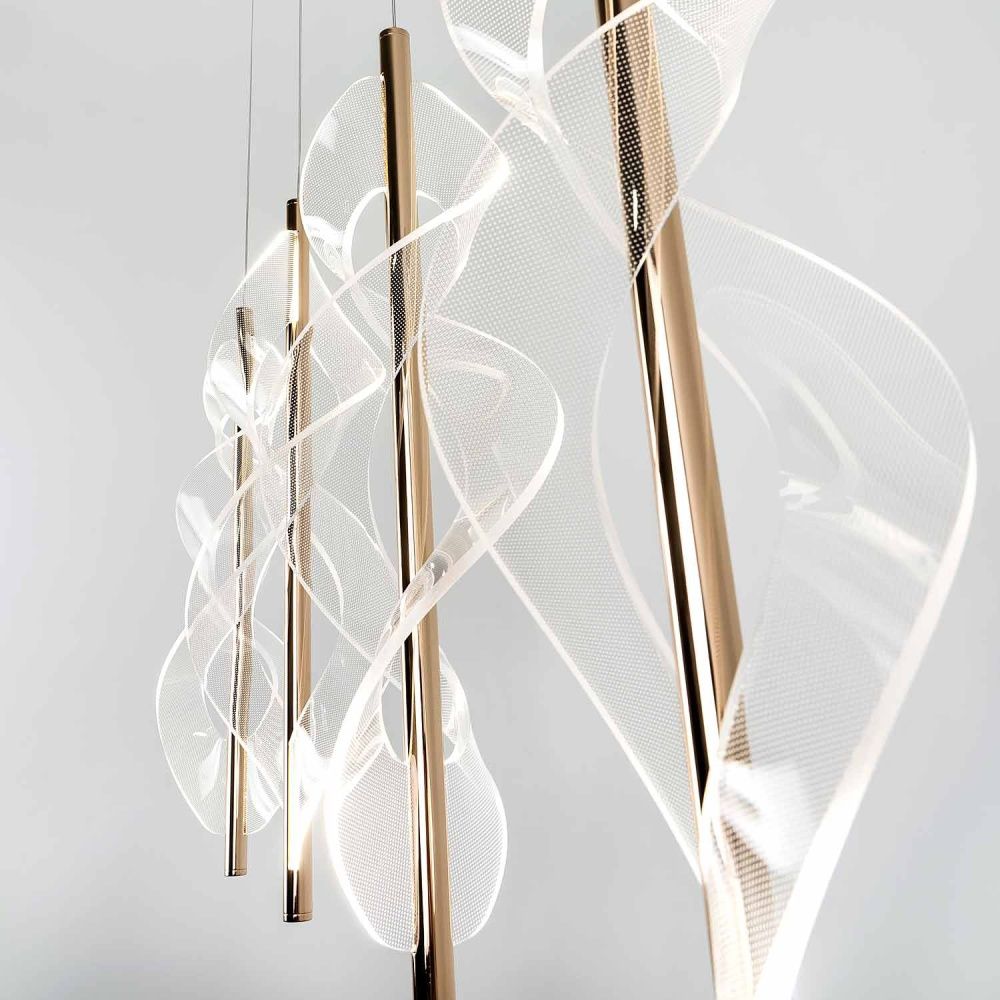 Подвесной светильник MODESTYLE MS.3028.4 GD золото