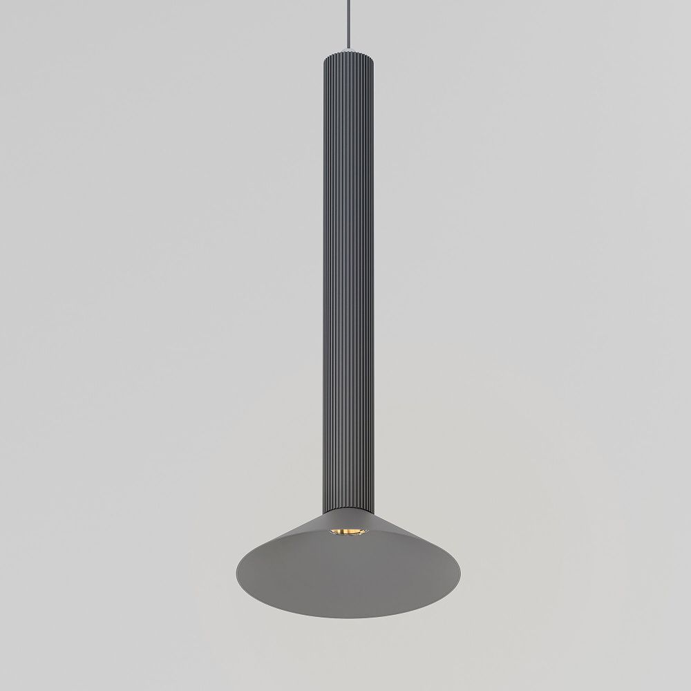 Подвесной акцентный светильник 15*15*156 см, LED, 7W, 3000K, Elektrostandard Fest 50315 LED, графит
