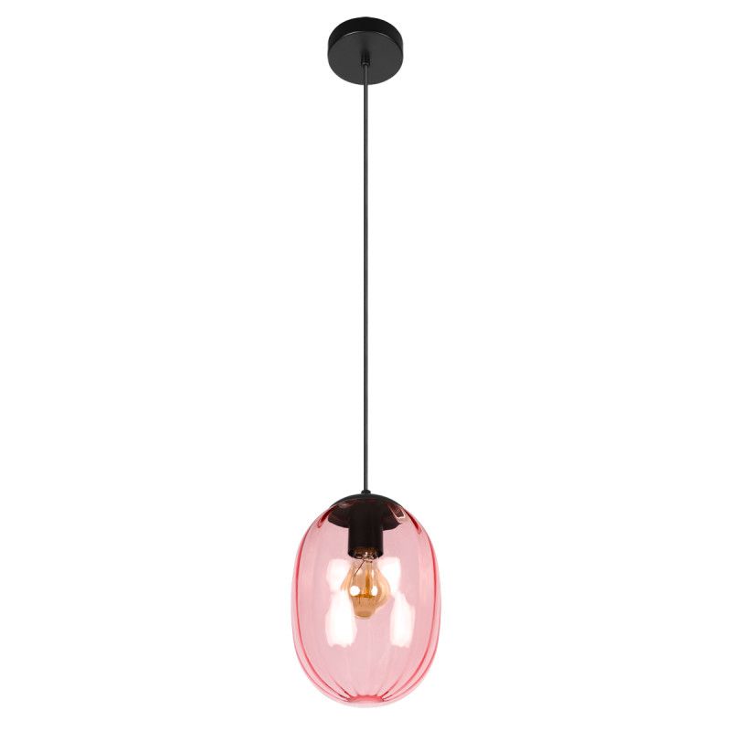 Подвесной светильник *18*-27,5 см, 1*E27*40W, LOFT IT Bubble 10427 Purple, черный