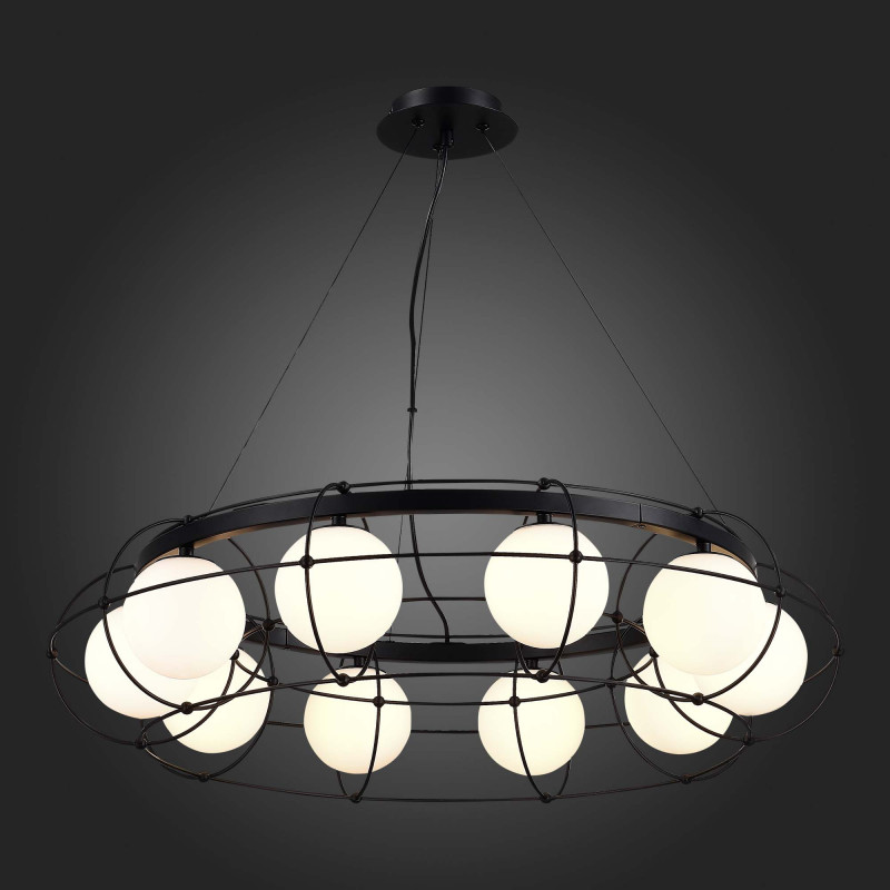 Люстра подвесная 81 см, ST LUCE BEATA SL1189.403.10 Черный