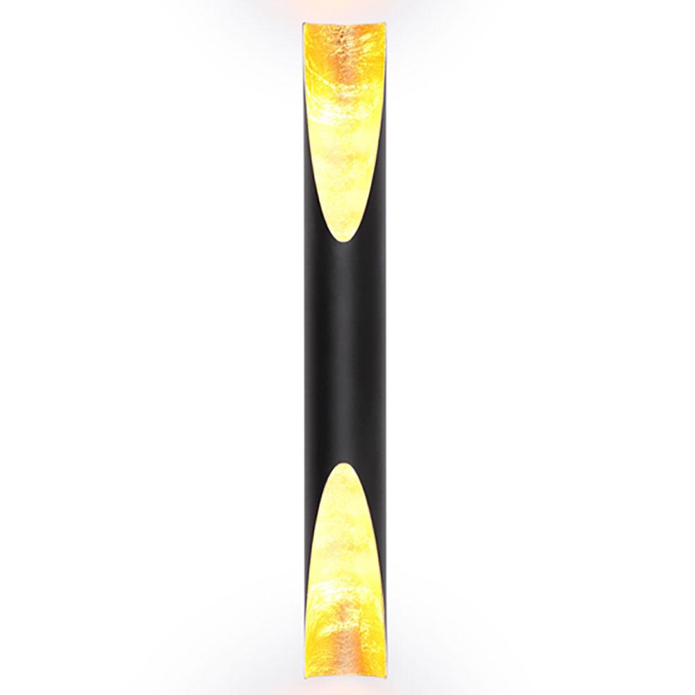 Настенный светодиодный светильник Odeon Light Whitney 3816/16WL, 16W, 3000К, черный-золото
