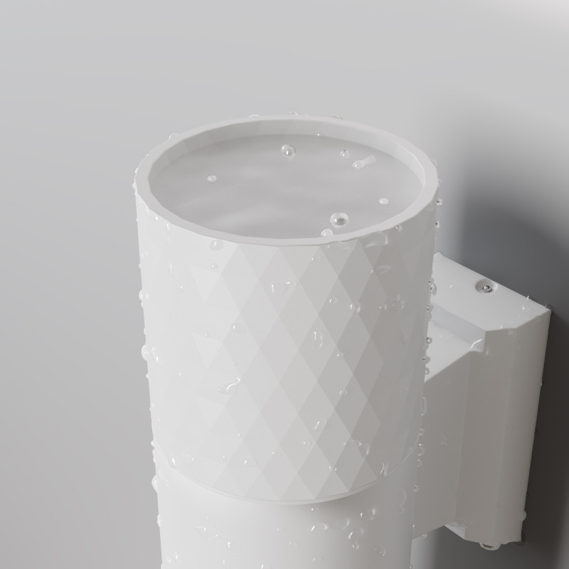 Светильник настенный 6,5*6,5*19 см, 2*GU10, 100W, Maytoni Bowery O583WL-02W белый