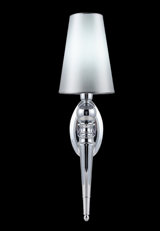 Бра 14 см Crystal Lux PER AP1 CHROME/SILVER Серебряный
