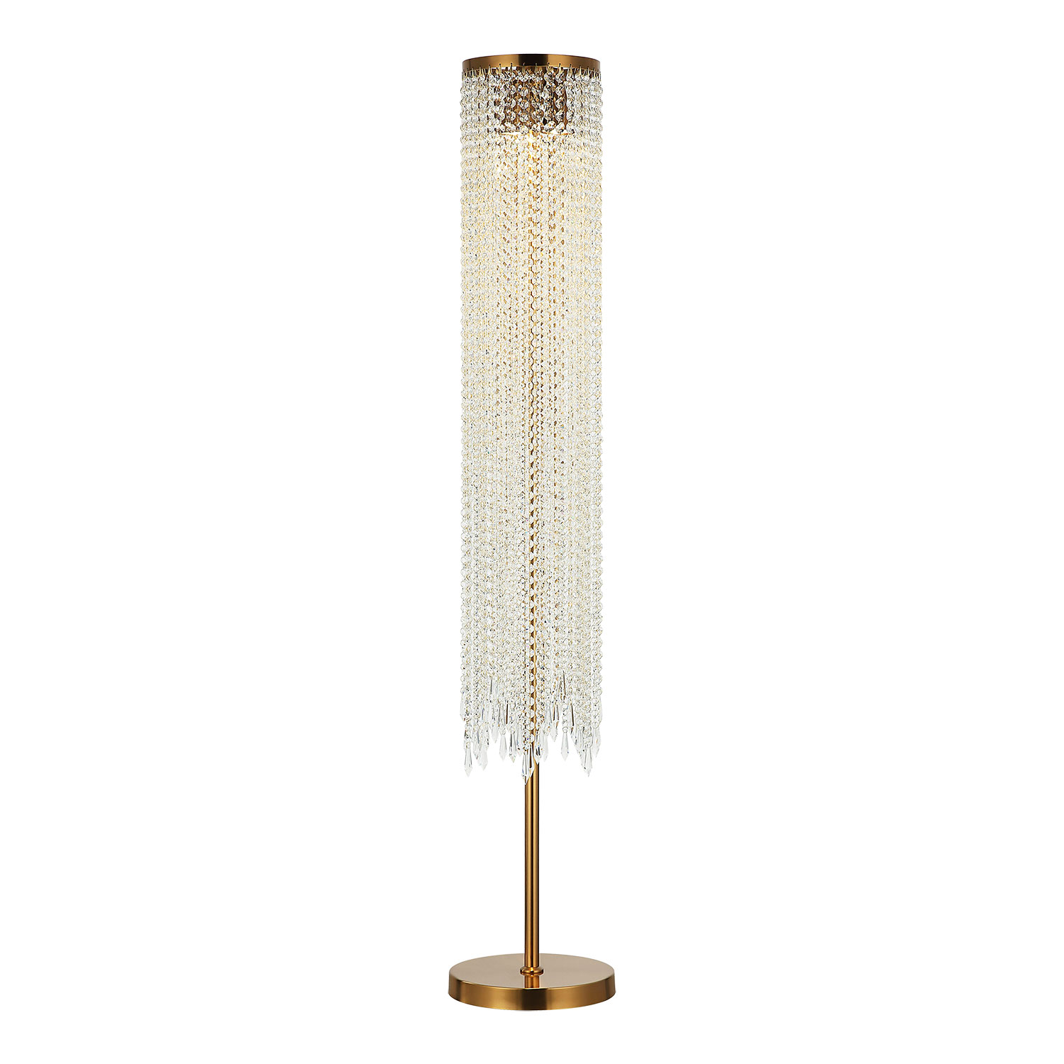 Торшер 28*150 см, 3*Gu10 матовое золото Lussole Floyd LSP-0649