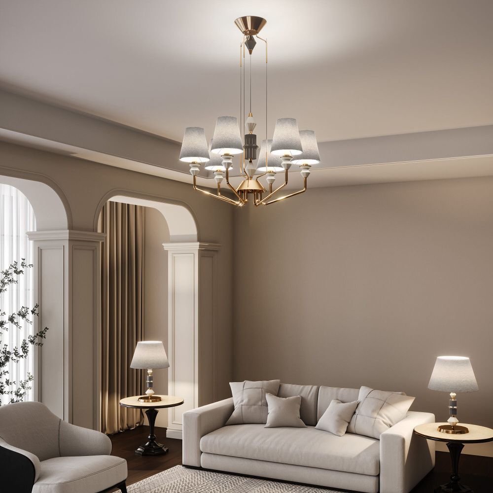 Светильник 70 см, Eurosvet 4690389218255, латунь