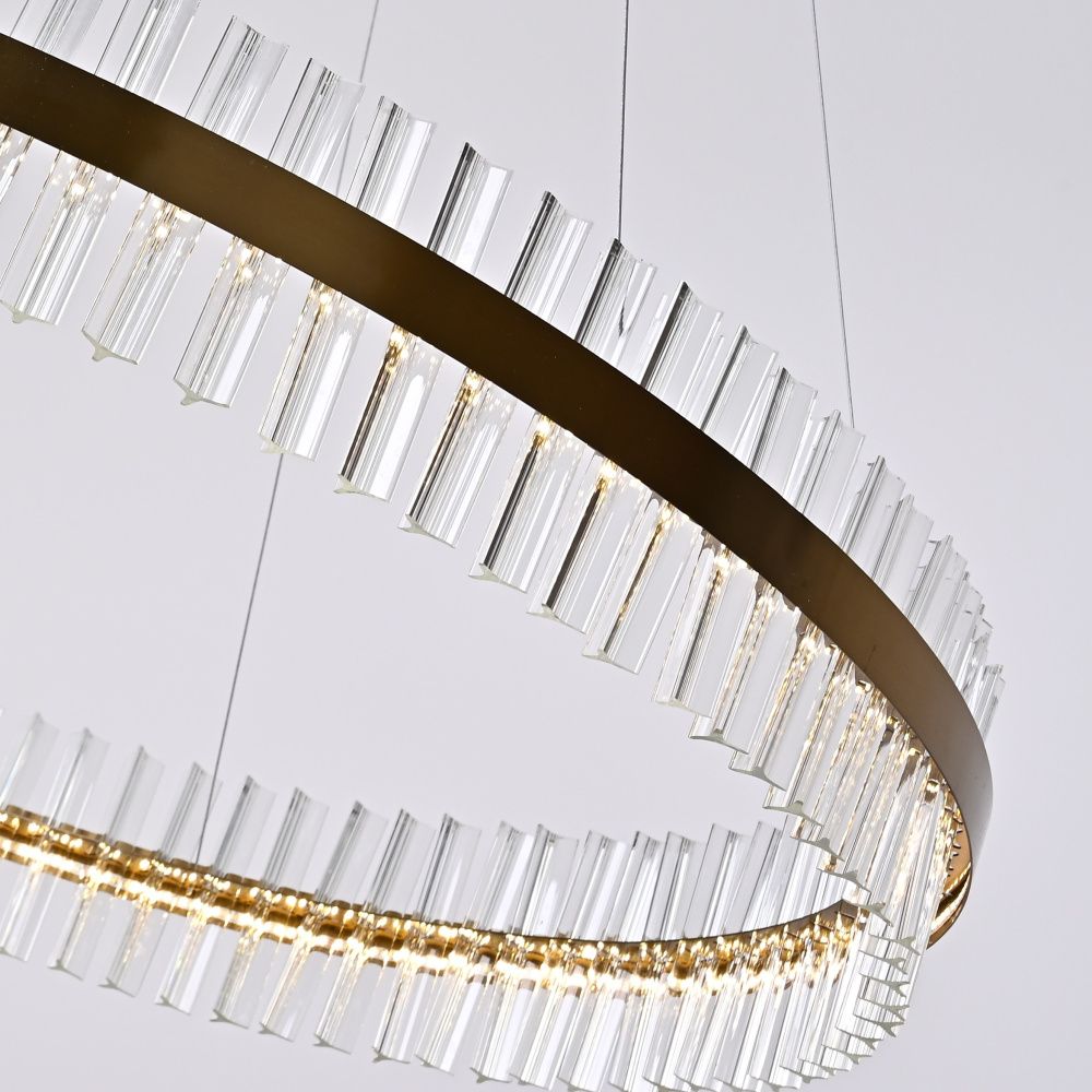 Подвесная люстра Saturno Not Baroncelli Suspension D150 150*150*150 см, 1*LED*50W, ImperiumLoft 40.1643-0, Золотистый