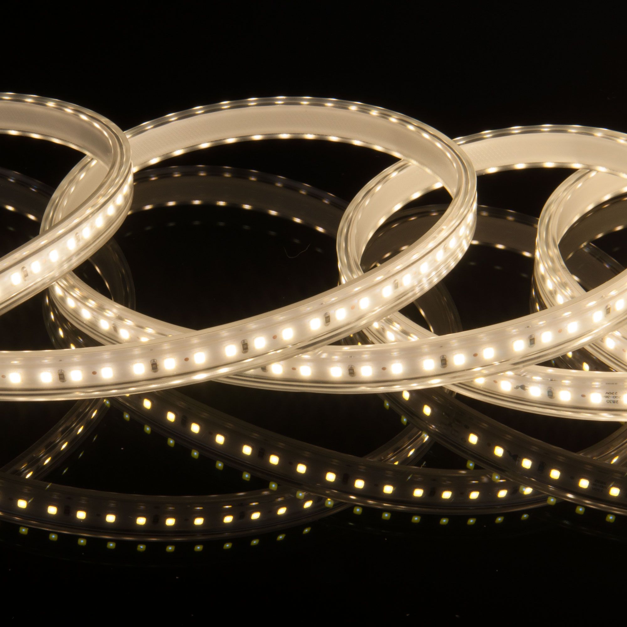 Светодиодная лента Лента светодиодная 220V 8W 60Led 2835 IP65 дневной белый, 50 м Elektrostandard