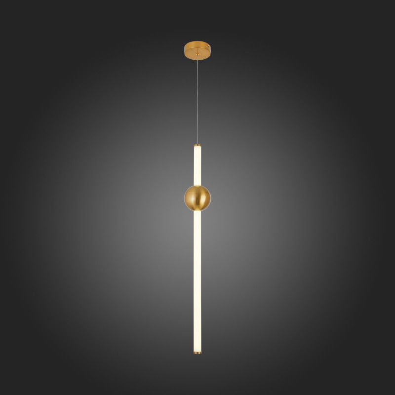 Светильник подвесной 12 см, 18W 4000K ST LUCE ANGURRA SL1222.213.01 Золотистый