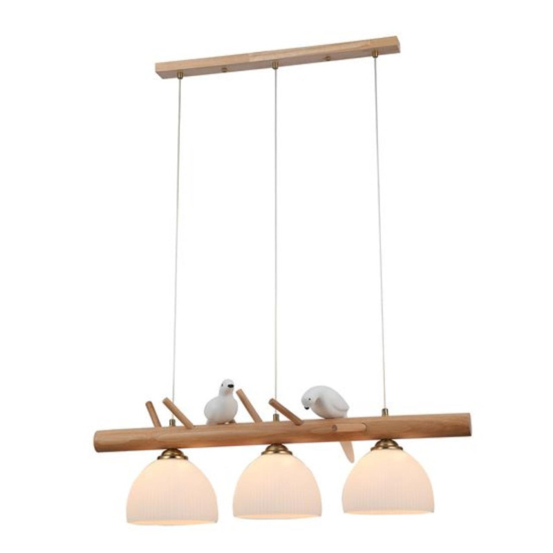 Подвесной светильник 80*18*31 cм, 3*E27*60W Arte Lamp Caprice A4183SP-3BR коричневый
