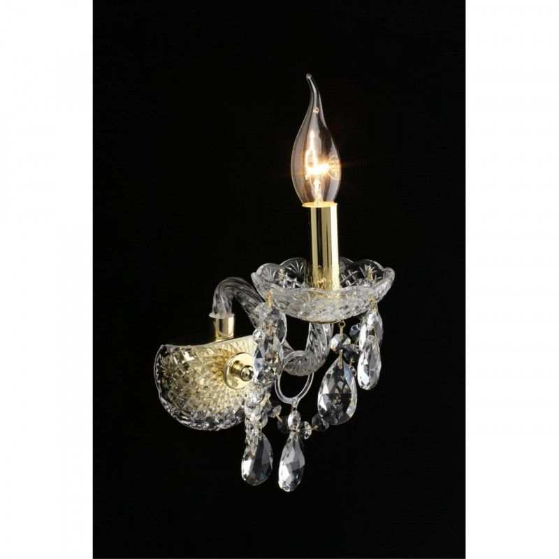 Бра 21*12*30 см, 1*E14, 40W, Aployt Koletta APL.755.11.01, золотой