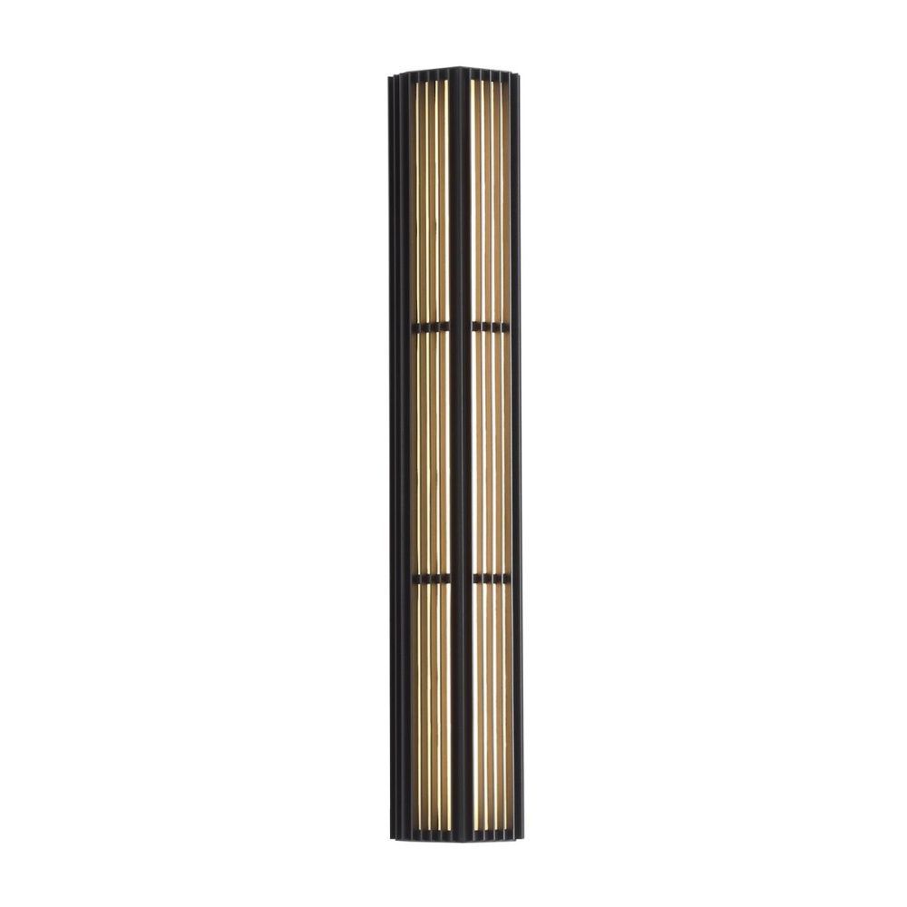 Уличный настенный светильник  81 см, 40W, 3000K, Favourite Trellis 4824-3W, черный