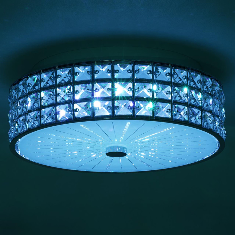 Светильник 31 см, 48W, 3000-5500K, Citilux CL32413G1, хром