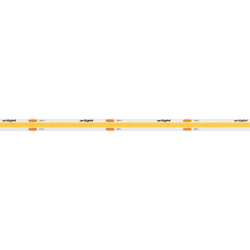 Лента COB-X480-8mm 24V Warm2700 (8 W/m, IP20, CSP, 5m), Arlight 039060. Цена указана за 5 метров. Продается кратно 5 метрам.