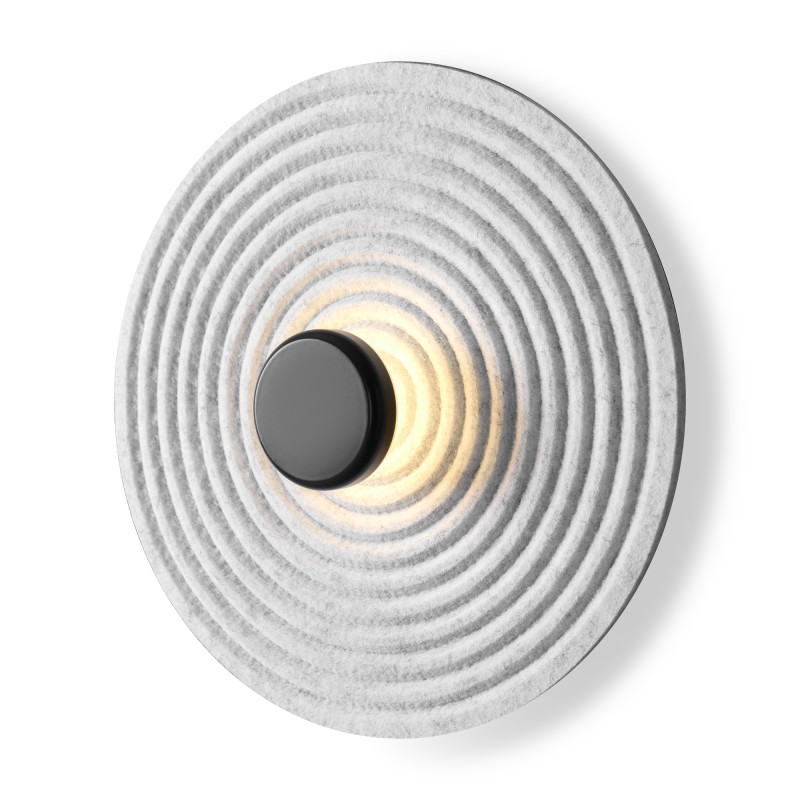 Бра 30*30*8,5 см, LED, 5W, 3000К, Freya Felt FR6189WL-L20LG черный