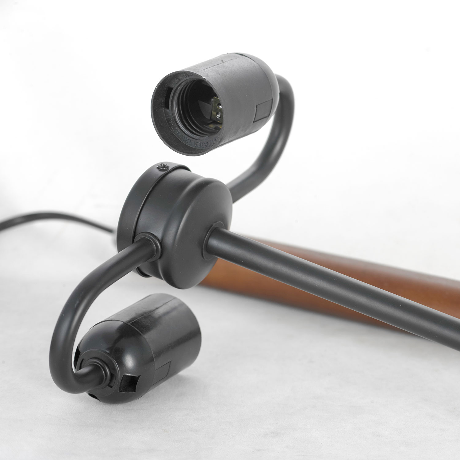 Торшер Lussole LSP-0590, 46*153 см, черный