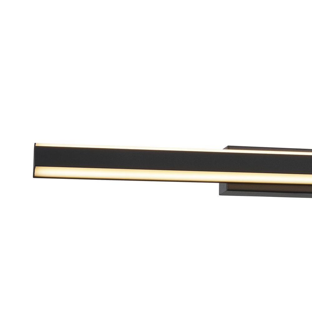 Бра 61,5*6,8*8-8 см, *LED*22W, 3000K, Mantra Lineal MAN8963, черный